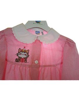 Grembiule Quadretti rosa/bianco Siggi Femminile ART. 4330