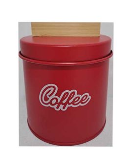 Barattolo con scritta Coffee